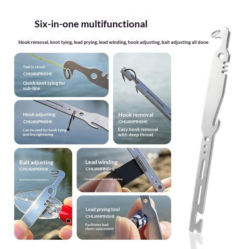 Hot Sale 6 In 1 Stainless Stee - огляд і ціна Fishing Hook Remover