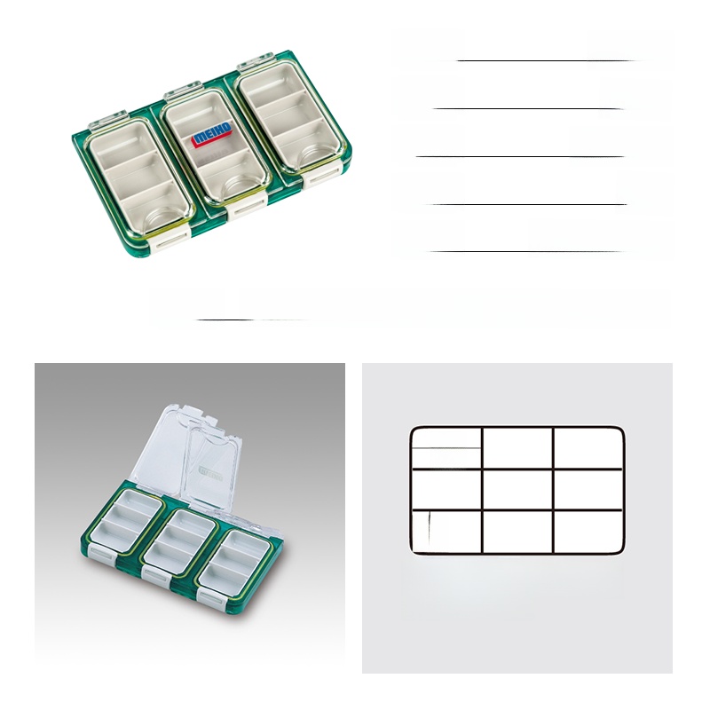 Meiho Fishing Box Small Access - огляд і ціна Fishing Hook Box